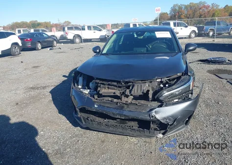 2025 Honda Civic Lx from USA, damaged, VIN 2HGFE2F21SH506677